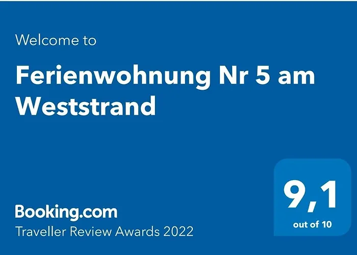 Apartamento Nr 5 Am Weststrand - 4 Sterne Dtv *